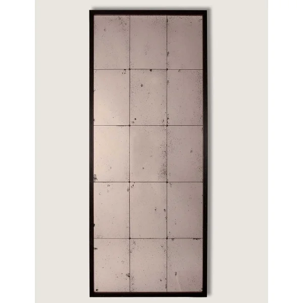 Porta Romana I Tall Riviera Mirror | Bronzed with Antiqued Glass
