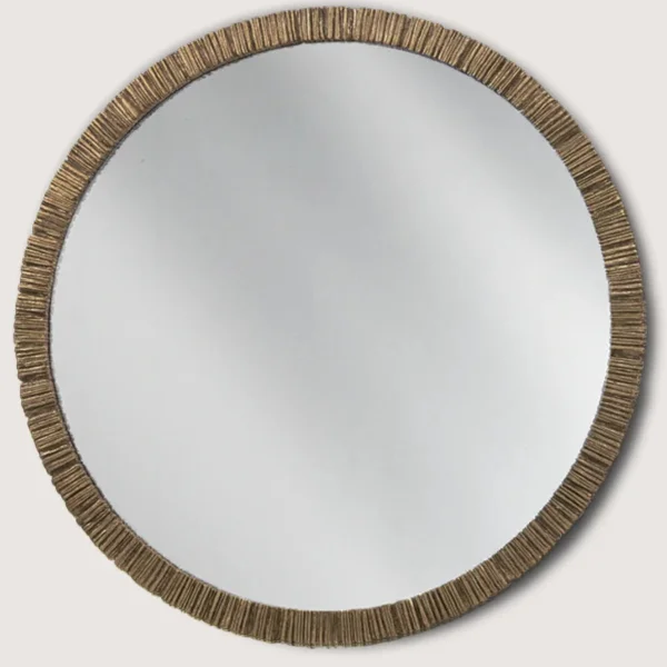 Porta Romana I Trevose Mirror I French Brass