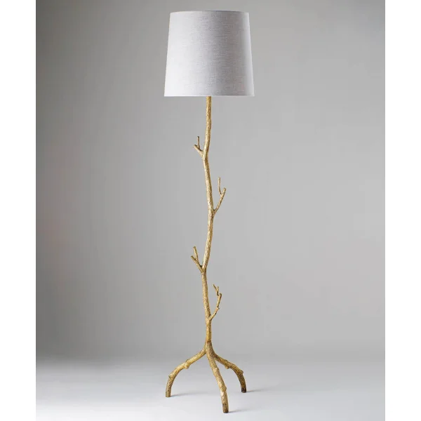 Porta Romana I Twig Floor Lamp I Burnished Gold