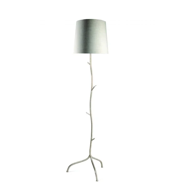 Porta Romana I Twig Floor Lamp I Burnished Silver