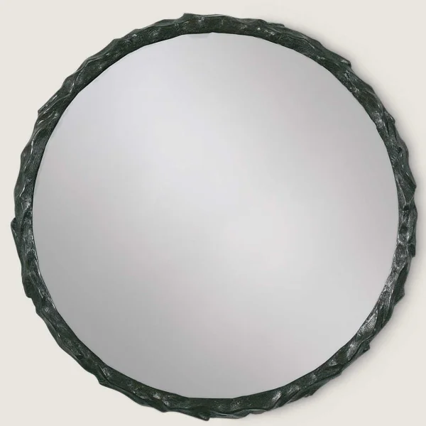 Porta Romana I Twig Mirror | Bronzed