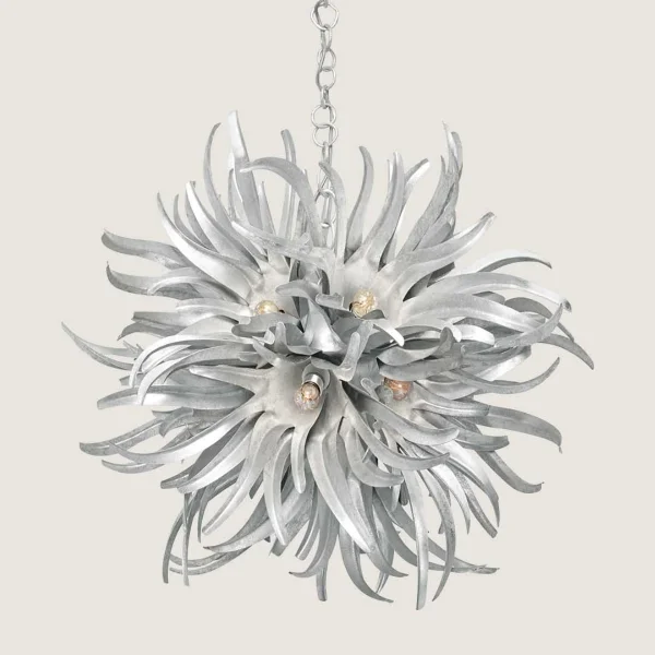 Porta Romana I Urchin Chandelier I Bodu Silver