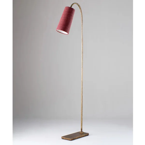 Porta Romana I Willow Floor Lamp | French Brass