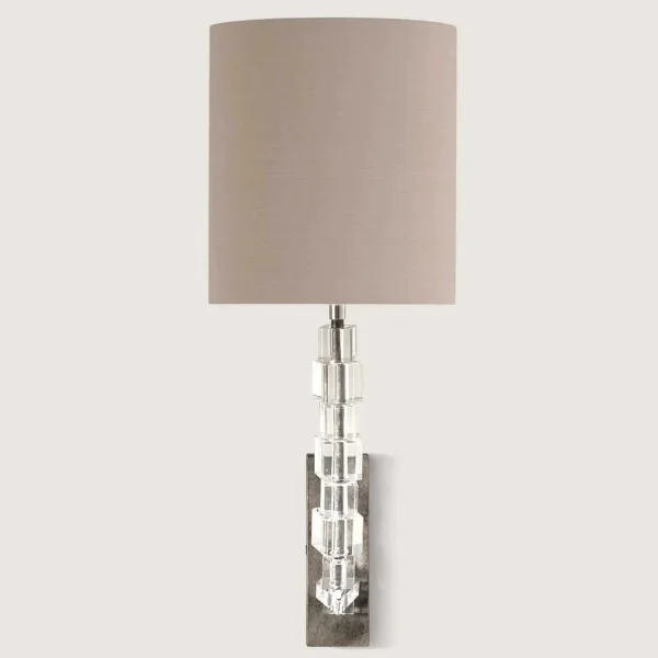 Porta Romana | Lartigue Wall Light Small | Burnt Silver