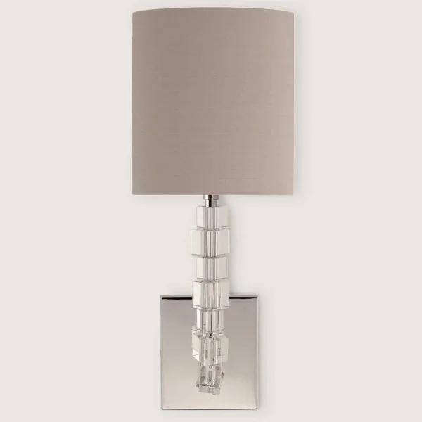 Porta Romana | Lartigue Wall Light Small | Nickel