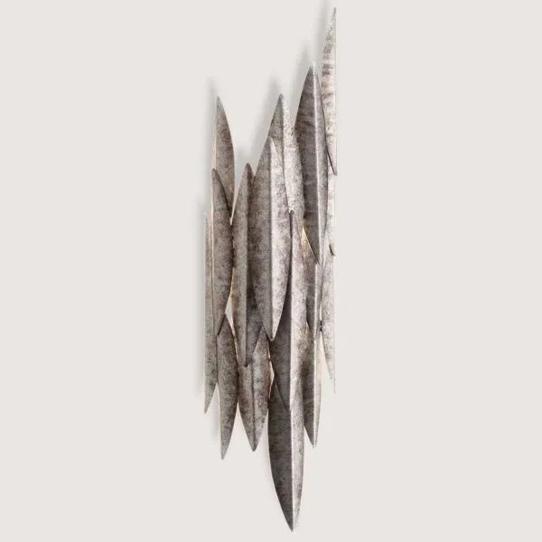 Porta Romana | Leaf Wall Light Small | Cosmic Silver
