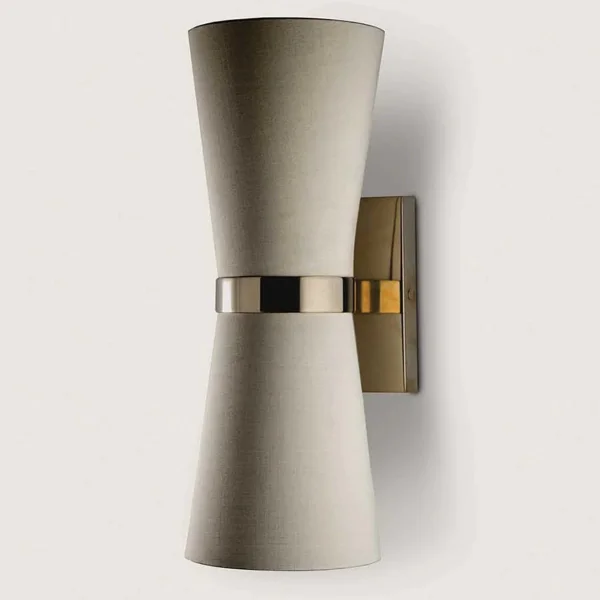 Porta Romana | Lilburn Wall Light Small | Polished Brass