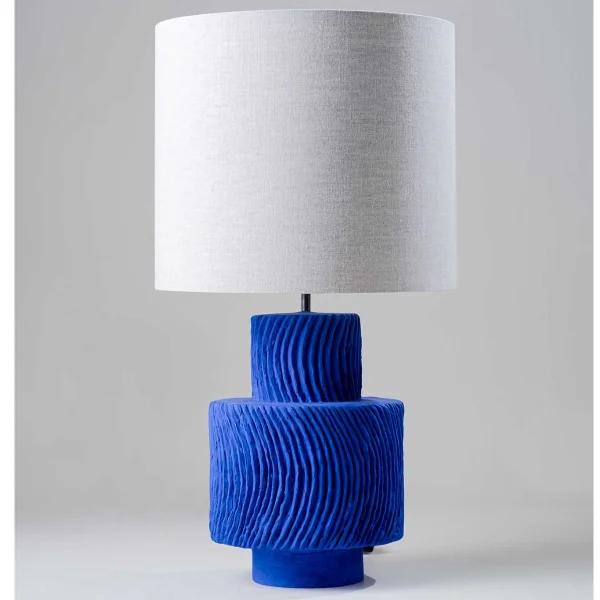 Porta Romana | Nash Lamp Large | Electric Blue