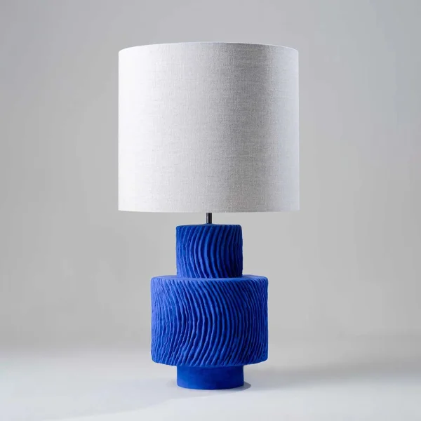 Porta Romana | Nash Lamp Small | Electric Blue