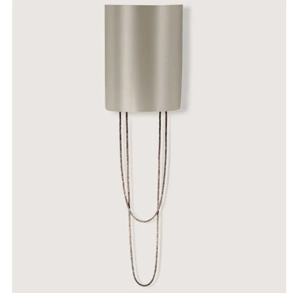 Porta Romana | Pendolino Wall Light Large | Burnt Silver
