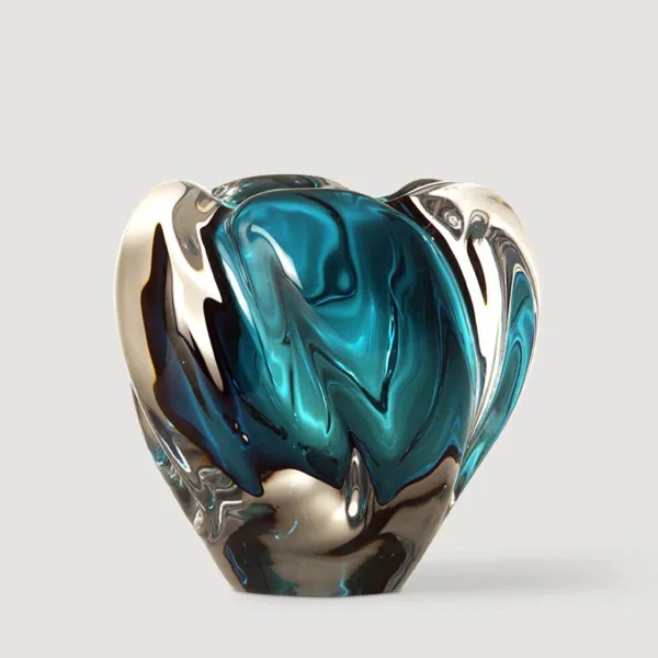 Porta Romana | Peony Vase Small | Turquoise
