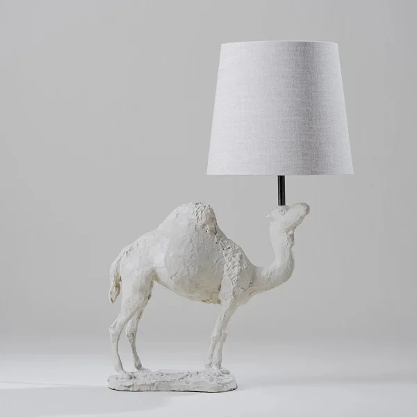 Porta Romana | Percy Lamp | Antiqued Plaster