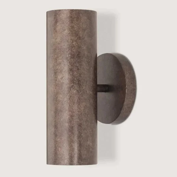 Porta Romana | Pillar Wall Light | Burnt Silver