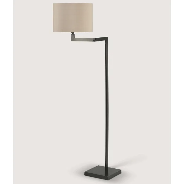 Porta Romana | Reading Floor Lamp | Gunmetal