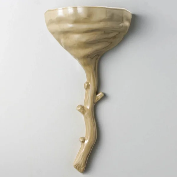 Porta Romana | Rupi Ceramic Wall Light Small | Almond