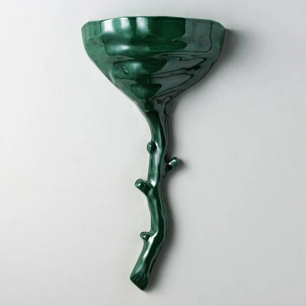 Porta Romana | Rupi Ceramic Wall Light Small | Myrtle