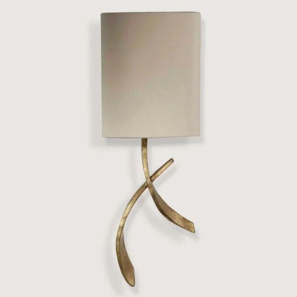 Porta Romana | Sabre Wall Light | French Brass