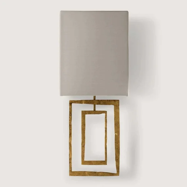 Porta Romana | Salpertini Wall Light | White Gold