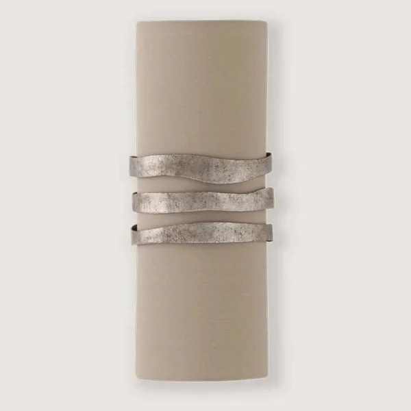 Porta Romana | Scruffy Ribbon Wall Light | Decayed Silver