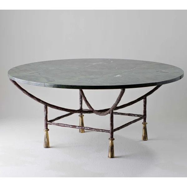 Porta Romana | Stanley Coffee Table Round | Old Rust