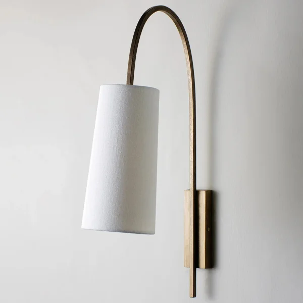 Porta Romana | Willow Wall Light | French Brass