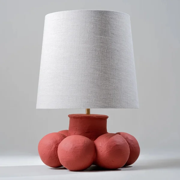 Porta Romana | Zande Lamp | Indian Red