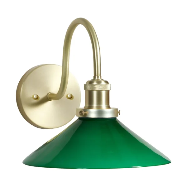 PR Home August wall lamp Green-brass