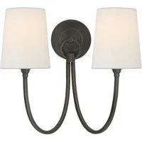Reed Double Wall Light Bronze, Light, Double - Andrew Martin