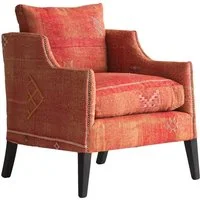 Regal Chair Moroccan Orange, Chair - Andrew Martin Other Fabric