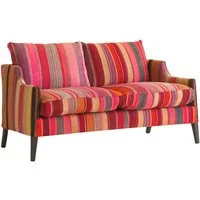 Regal Sofa Andean, Sofa, Orange/Multicoloured/Red - Andrew Martin