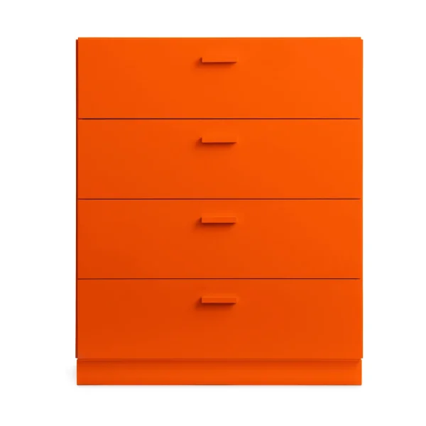 Relief Relief dresser wide with base 82x92.2 cm orange Relief dresser wide with base 82x92.2 cm orange