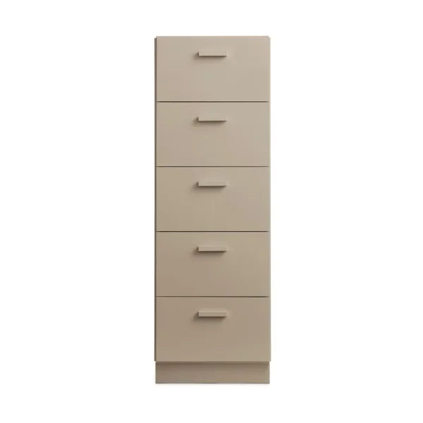 Relief Relief high dresser with base 41x115 cm beige Relief high dresser with base 41x115 cm beige