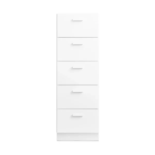 Relief Relief high dresser with base 41x115 cm white Relief high dresser with base 41x115 cm white
