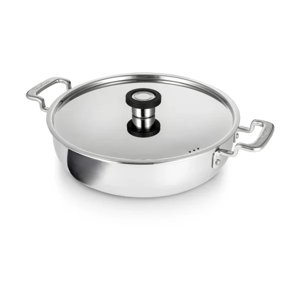 Robert Welch 316 Series low casserole pot Stainless steel, 28 cm