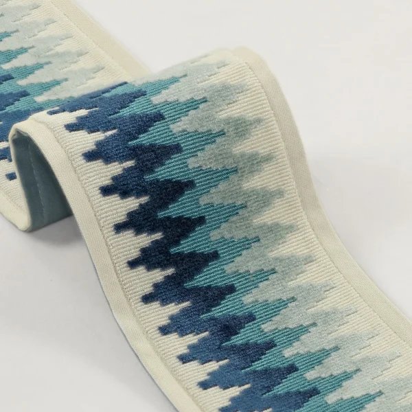 ROMO | Temperley London | Chevron Braid | China Blue