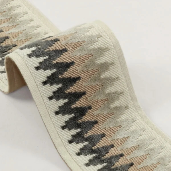 ROMO | Temperley London | Chevron Braid | Gris