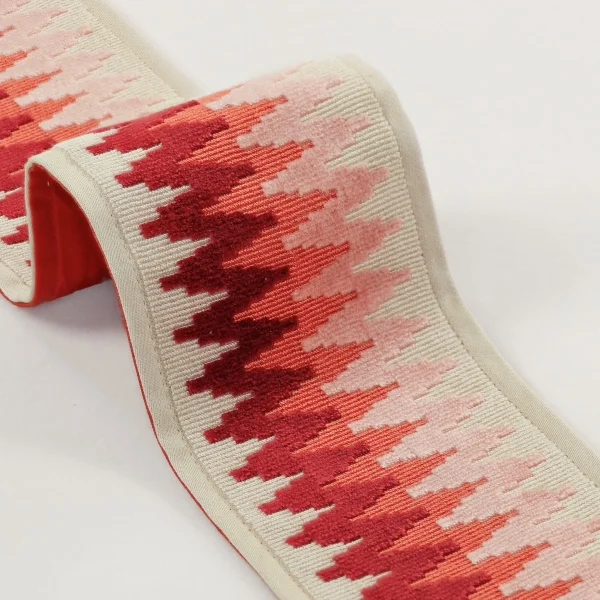 ROMO | Temperley London | Chevron Braid | Poppy Blaze