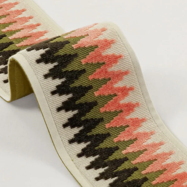 ROMO | Temperley London | Chevron Braid | Somerset Green