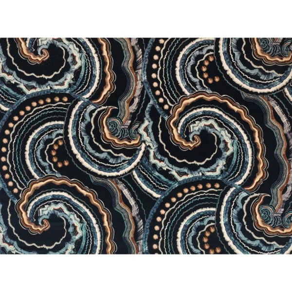 ROMO | Temperley London | Fantasia Velvet | Eclipse