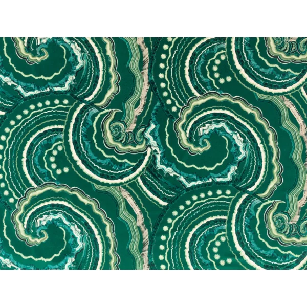 ROMO | Temperley London | Fantasia Velvet | Malachite