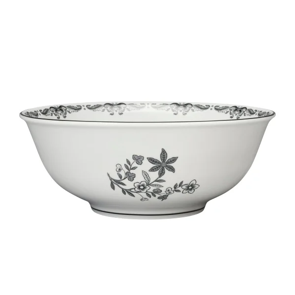 Rörstrand Ostindia Black serving bowl 2.4 L Black
