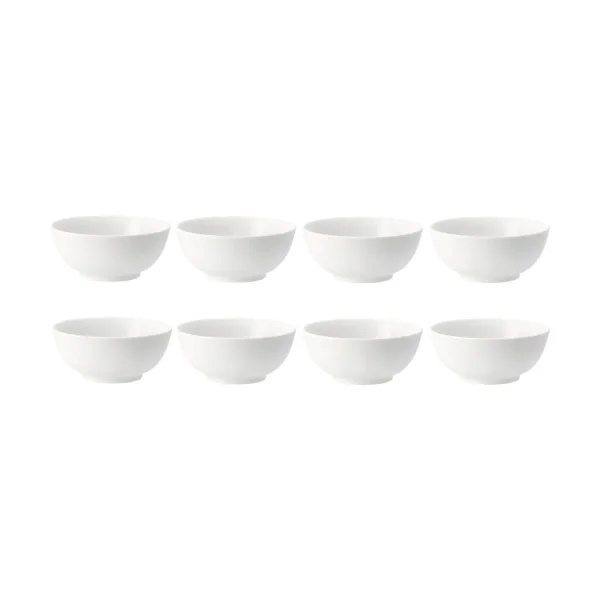 Rörstrand Swedish Grace bowl 60 cl 8-pack - Snow (white)