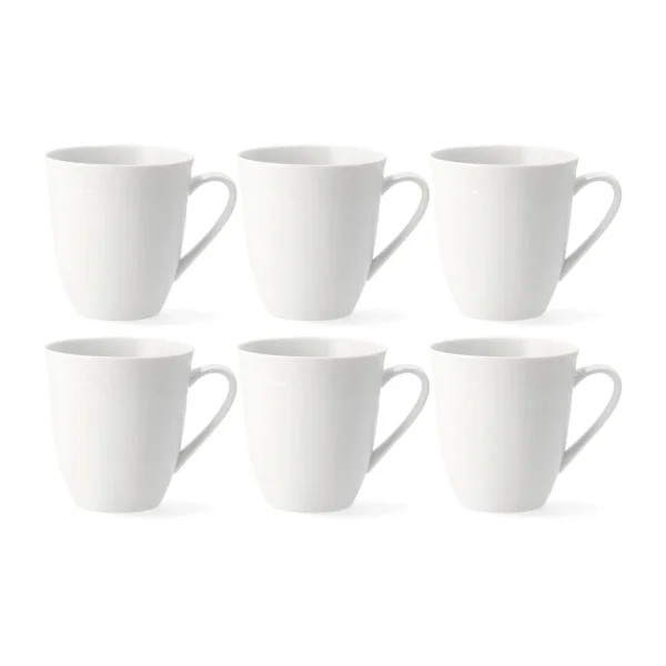 Rörstrand Swedish Grace mug 50 cl, 6-pack snow (white)
