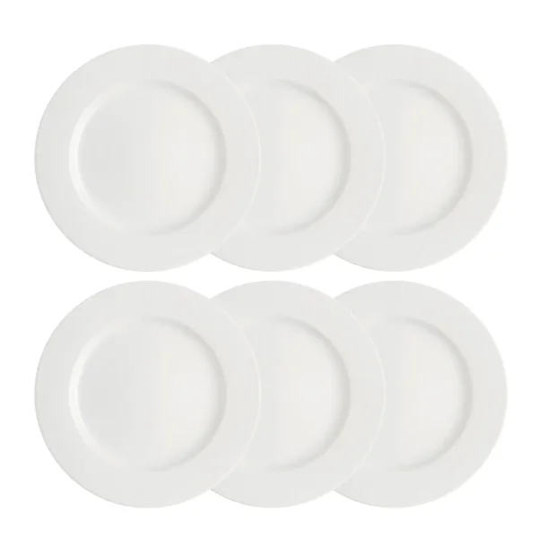 Rörstrand Swedish Grace plate 27 cm 6-pack snow (white)