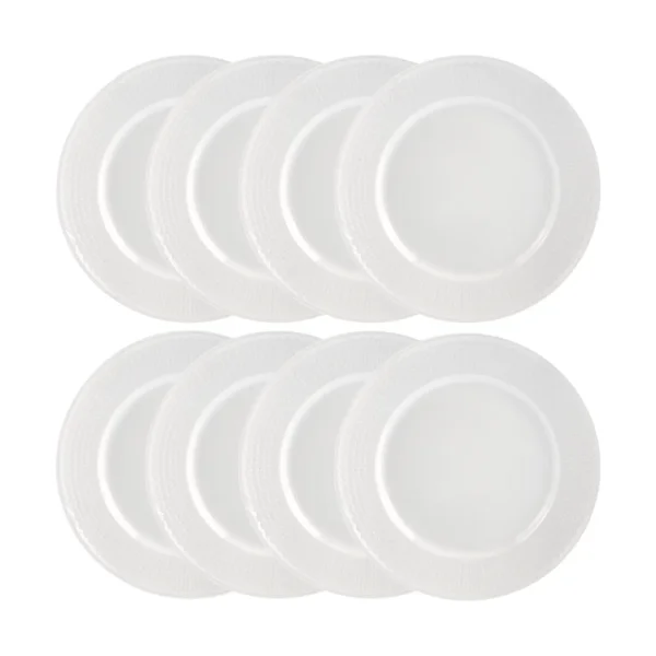 Rörstrand Swedish Grace plate Ø27 cm 8-pack - Snow (white) snow (white)