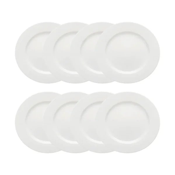 Rörstrand Swedish Grace side plate Ø17 cm 8-pack - Snow (white)