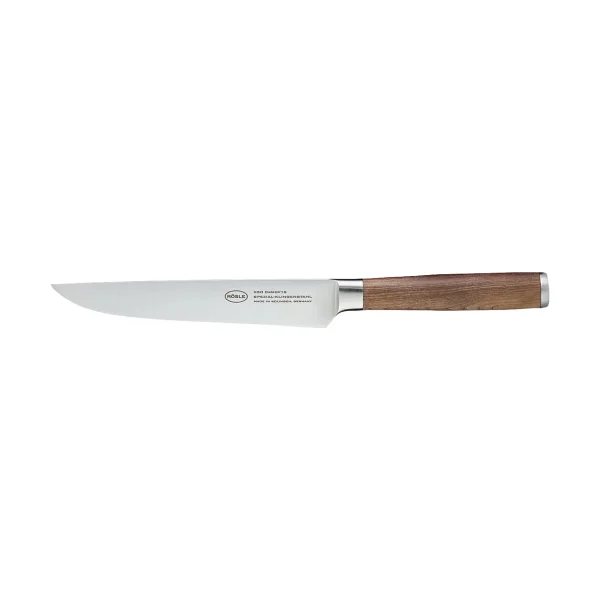 Rösle Masterclass carving knife 18 cm Stainless steel-walnut