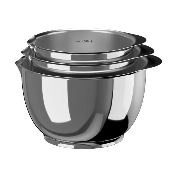Rosti Margrethe bowl set 3 pieces Stainless steel