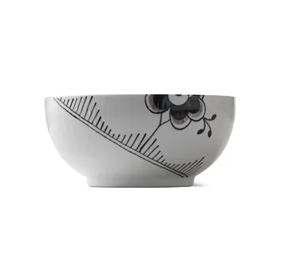 Royal Copenhagen Black Fluted Mega bowl Ø18 cm