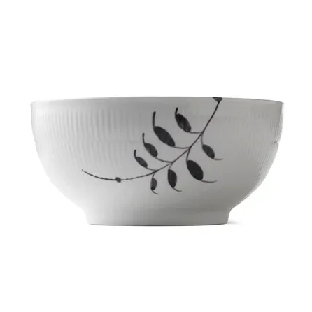 Royal Copenhagen Black Fluted Mega bowl Ø24 cm